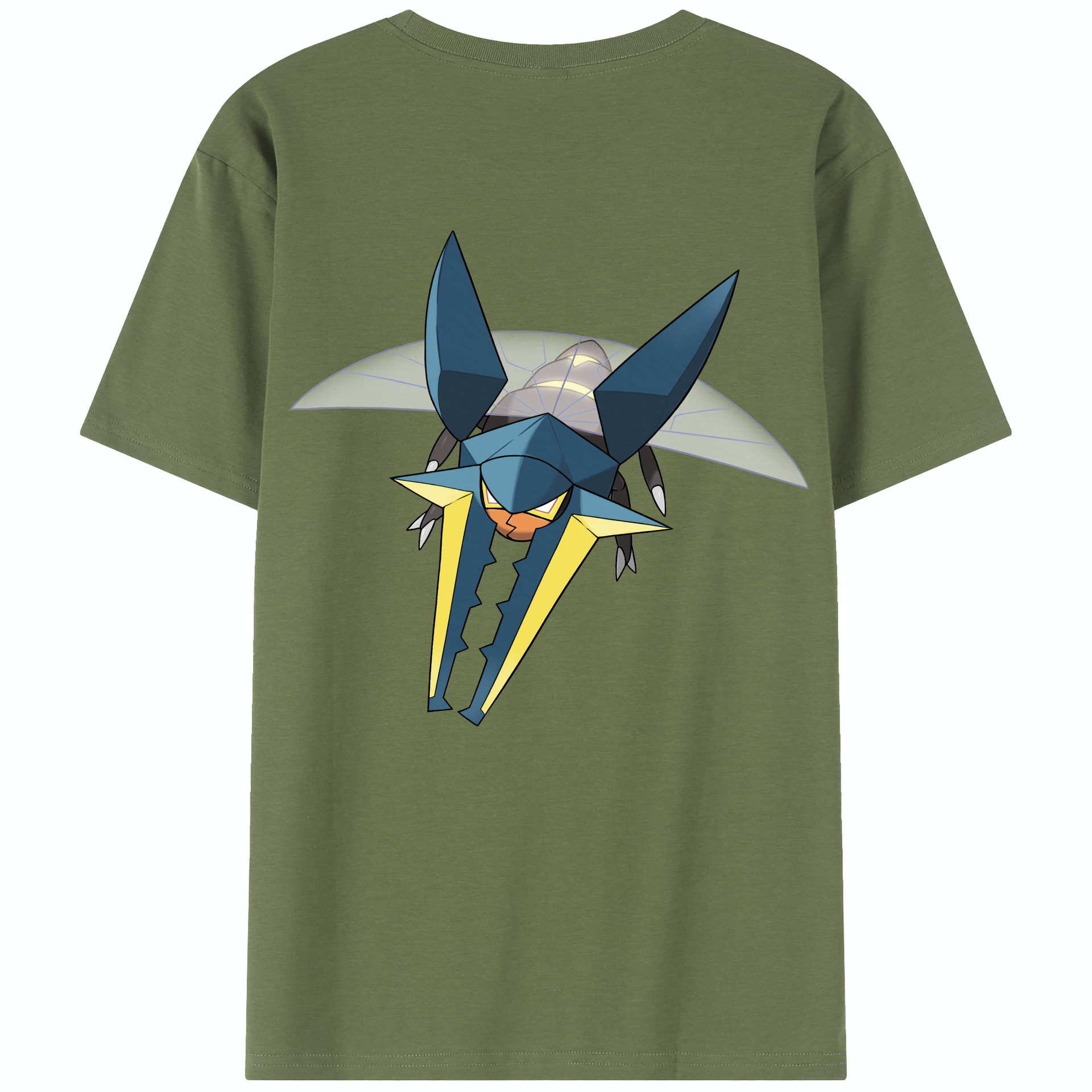 （画像用） ポケットモンスター Pokémon 綿100％半袖Tシャツ（背面プリント）